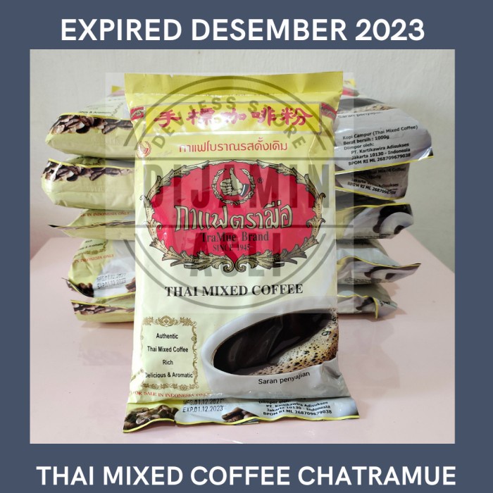 

THAI COFFEE MIXED 1KG BRAND CHATRAMUE ASLI