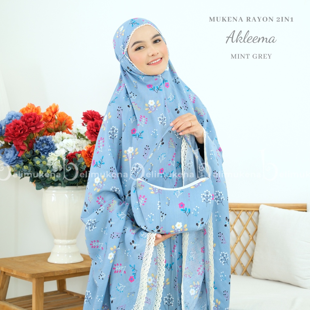 Mukena Dewasa Rayon 2in1 Akleema