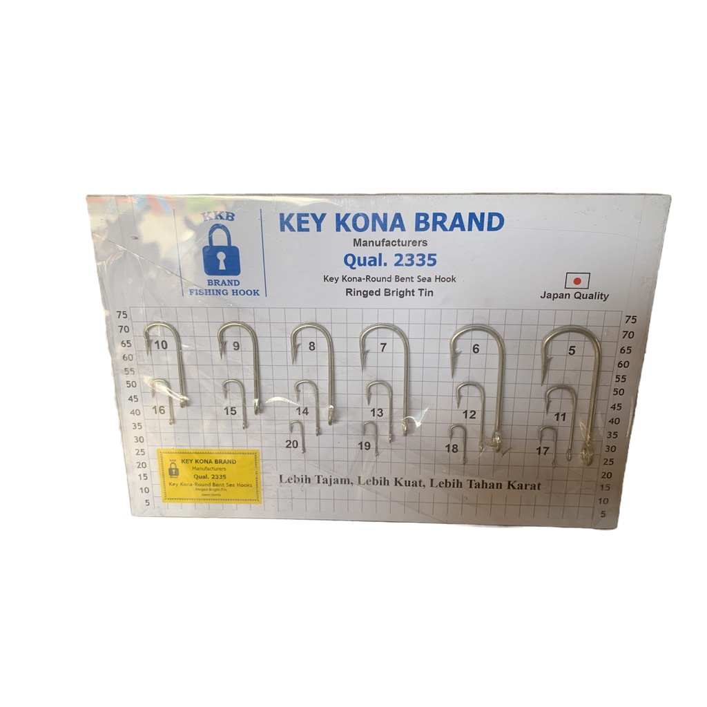 PANCING IKAN KEY KONA BRAND NO. 12, 13, 14, 15, 16, 17, 18, 19, 20 / PANCING / MATA KAIL / PANCING I
