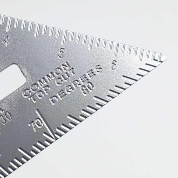 

New Penggaris Siku Mistar Triangle Ruler Aluminium - VK18