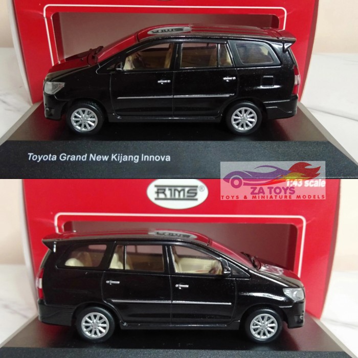 Diecast Toyota Kijang Grand Innova Hitam by RIMS Skala 1:43 NUSEL