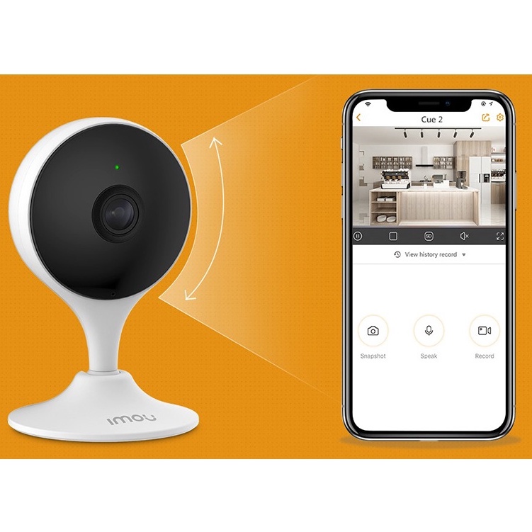 IMOU CUE 2 Two-way Talk Built-in Sirene 1080p Full HD Smart WiFi Camera - IPC C22EP IMOU