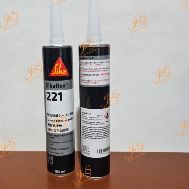 

Sikaflex 221 310ml Strong Adhesive Sealent Hitam ( 1Botol )