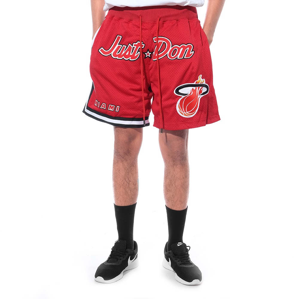 Mitchell &amp; Ness Just Don Miami Heat 1997-98 Shorts Red