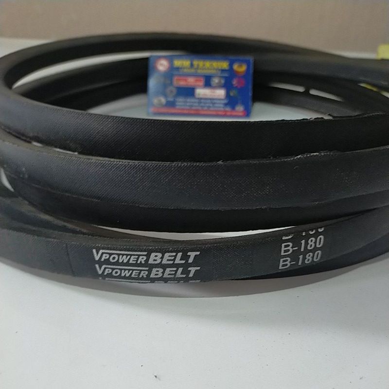 Vanbelt B176 B177 B178 179 180 Bando Mbi Mitsuboshi VPower Van Fan Belt B 176 177 178 179 180 Tali Ban Kipas V- V Pan Panbelt Fanbelt B-176 B-177 B-178 B-179 B-180 Vbelt