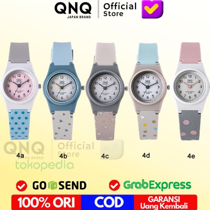 JAM TANGAN Q&Q QNQ QQ WANITA ORIGINAL QA47 ANALOG ARLOJI CEWE ANTI AIR