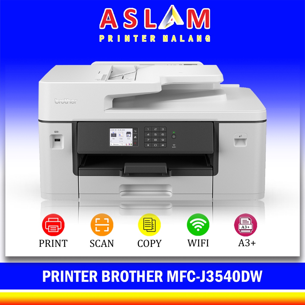 Printer BROTHER  MFC-J3530DW J3530 Multifunction BROTHER Printer Inkjet MFC J3540 DW Ink Jet A3