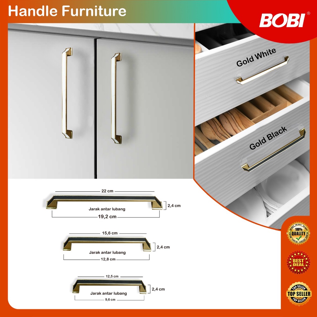 Handle Furniture /  Pegangan Pintu  kode 5327  /  Pegangan Pintu,Laci, Lemari, Furniture Rumah Termurah - Warna Bervariasi