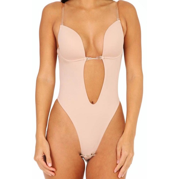 Backless Bra Pants Set / FullBody Bra Set