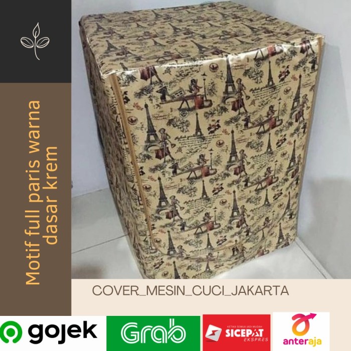 Cover Mesin Cuci Lg 8.5Kg