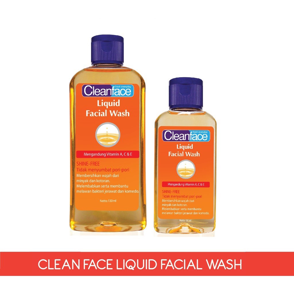 ❤ RATU ❤ Cleanface Smooth Toner 50ml - 130ml | Liqiuid Face Wash Toner Wajah | Clean Face