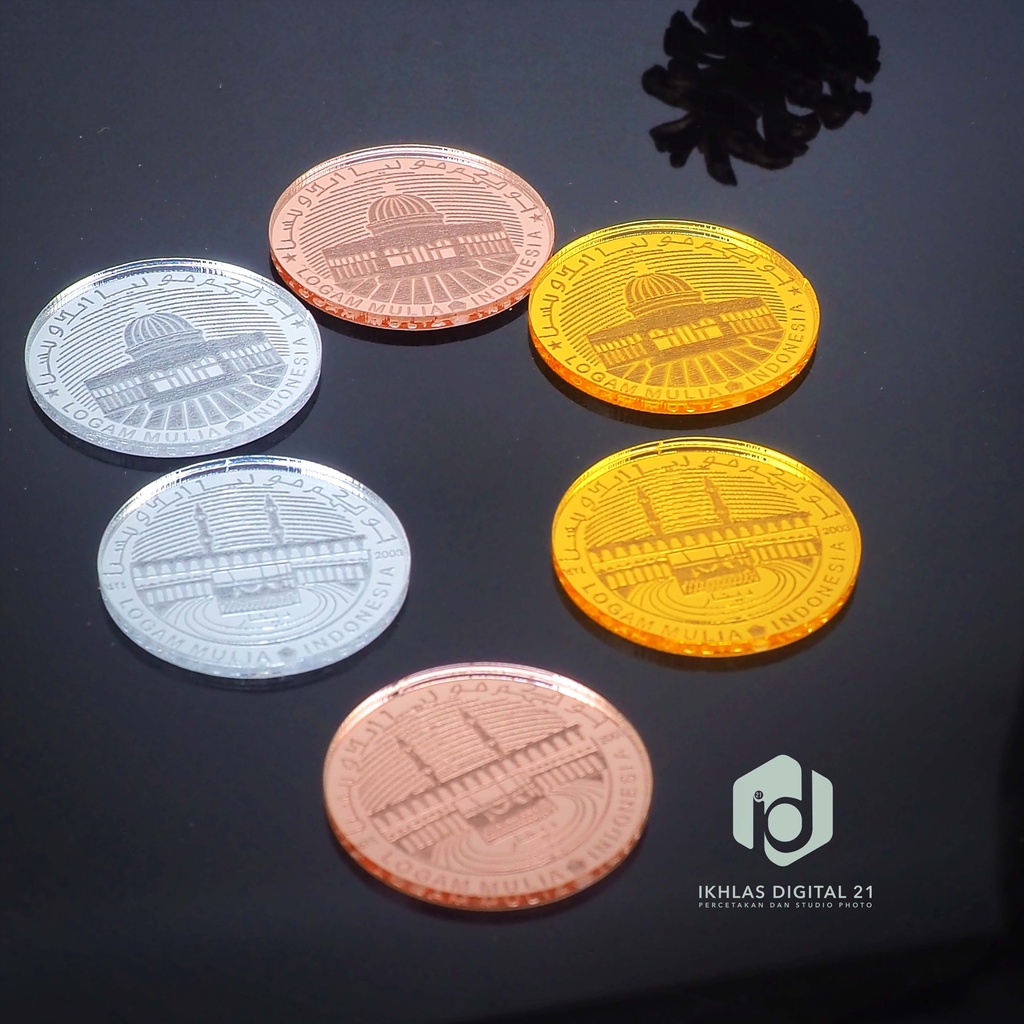 Replika Dinar & Dirham Untuk Mahar Pernikahan