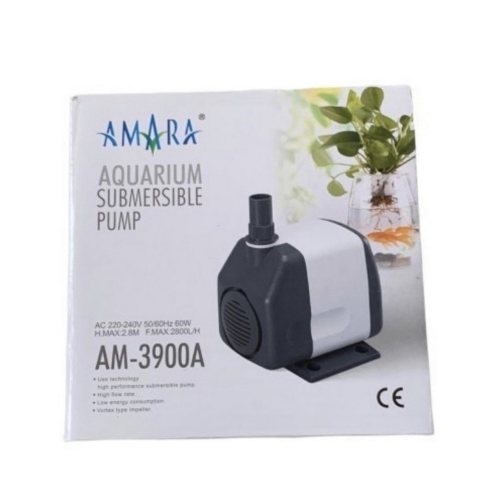 AMARA AM 3900A Pompa Celup Aquarium Kolam Submersible Pump