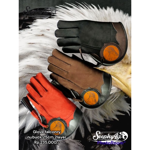 sarung tangan burung hantu & elang
