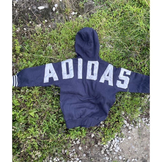 Hoodie Adidas Trefoil center back big logo second brand bekas original