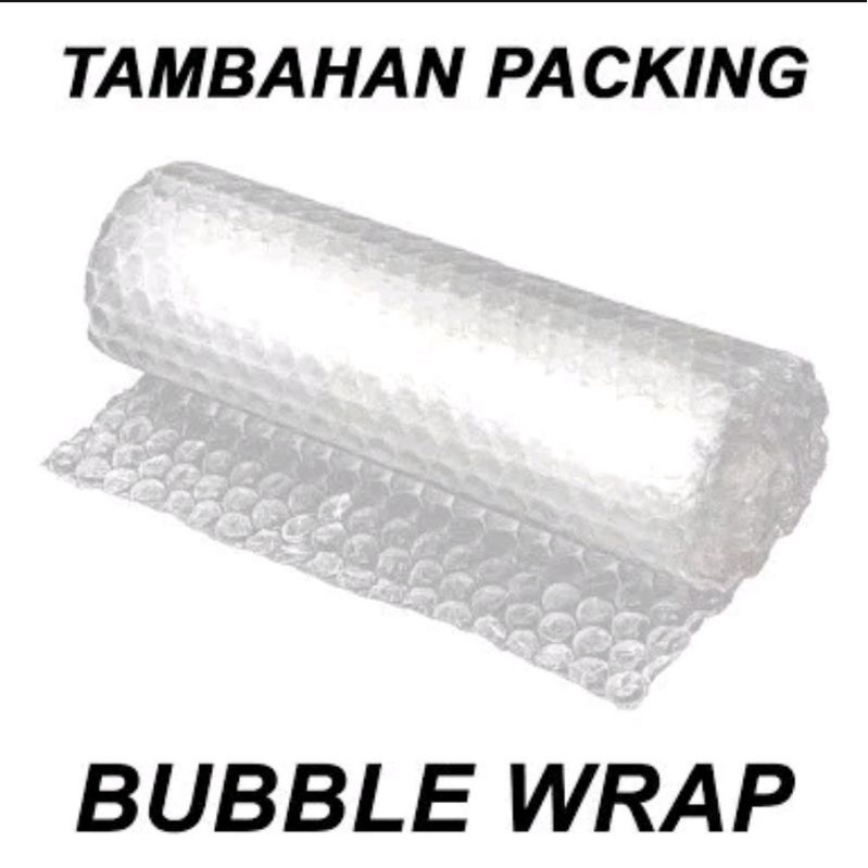 

packing bubble wrap tambahan ukuran kecil dan sedang