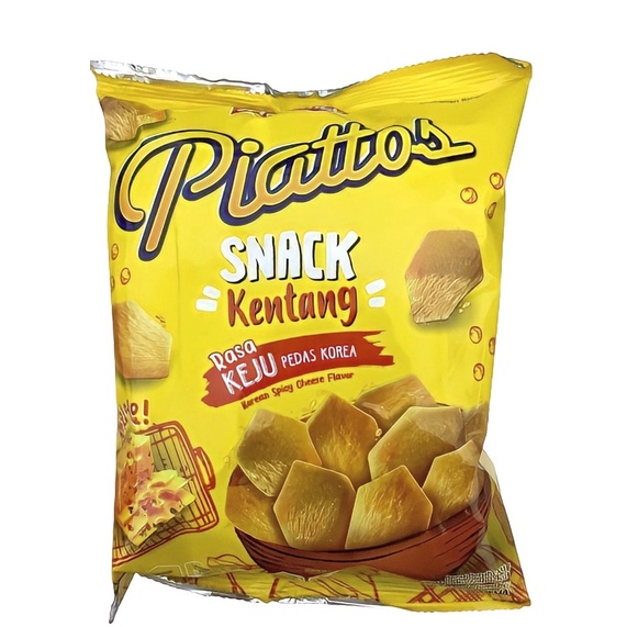 

PIATTOS KEJU PEDAS KOREA 70gr 1x30