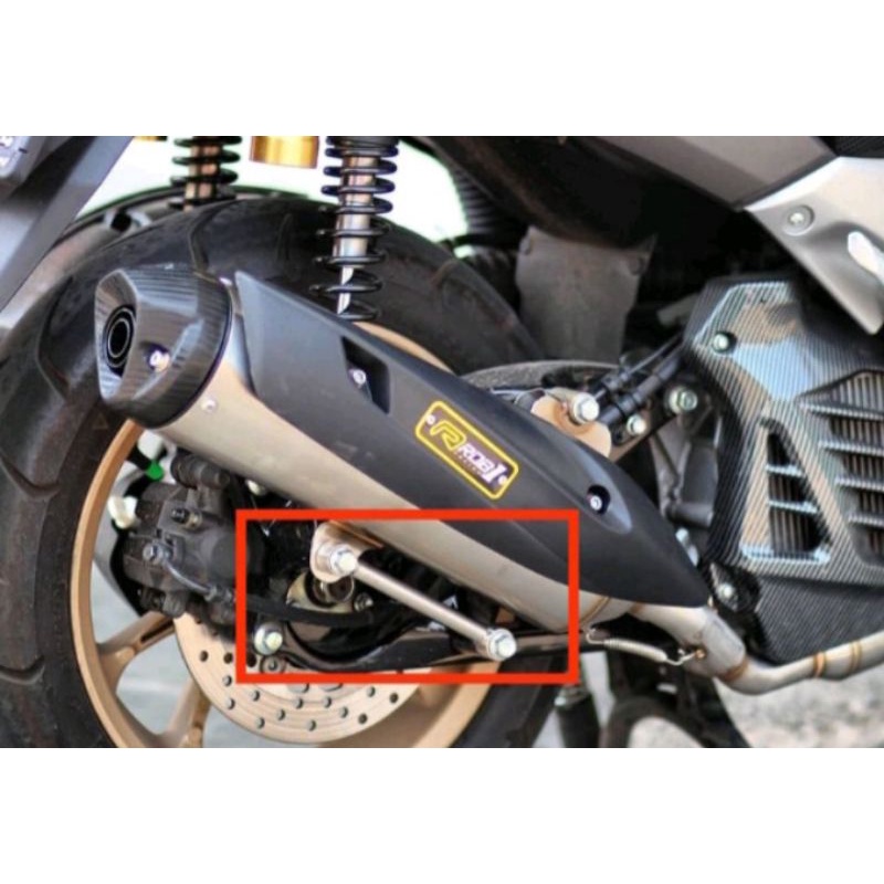 Breket Knalpot Rob1 Original RCB1 Pangkon Knalpot Rob1 Nmax Old Dan Nmax New