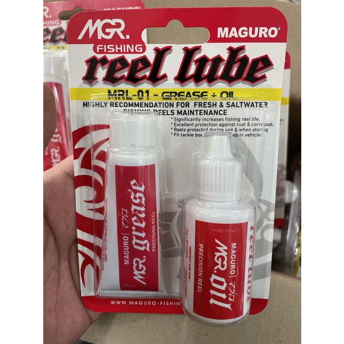 Maguro Reel Lube/ Grease Oil Untuk Reel Pancing