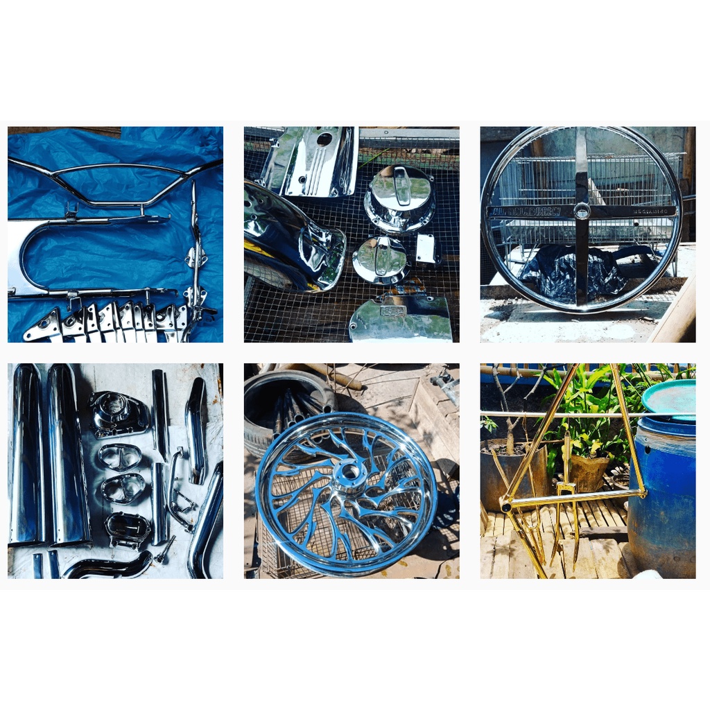 Jasa Nickel-Chrome, Polish, dan Galvanize