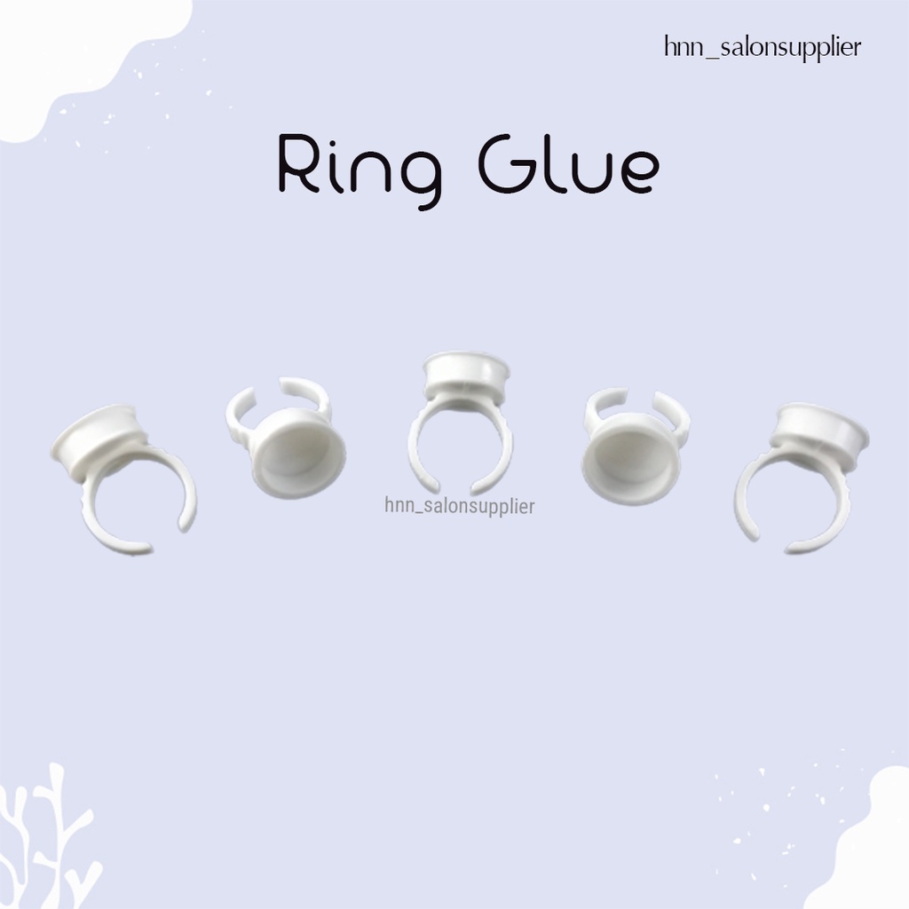 Ring Glue Tempat Tinta atau Lem Bulu Mata Tanam Eyelashes Extension