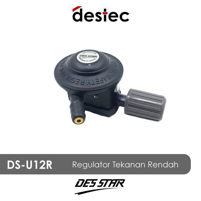 DesStar DS-U12R Regulator Gas Tekanan Rendah Tanpa Meter Handle Putar