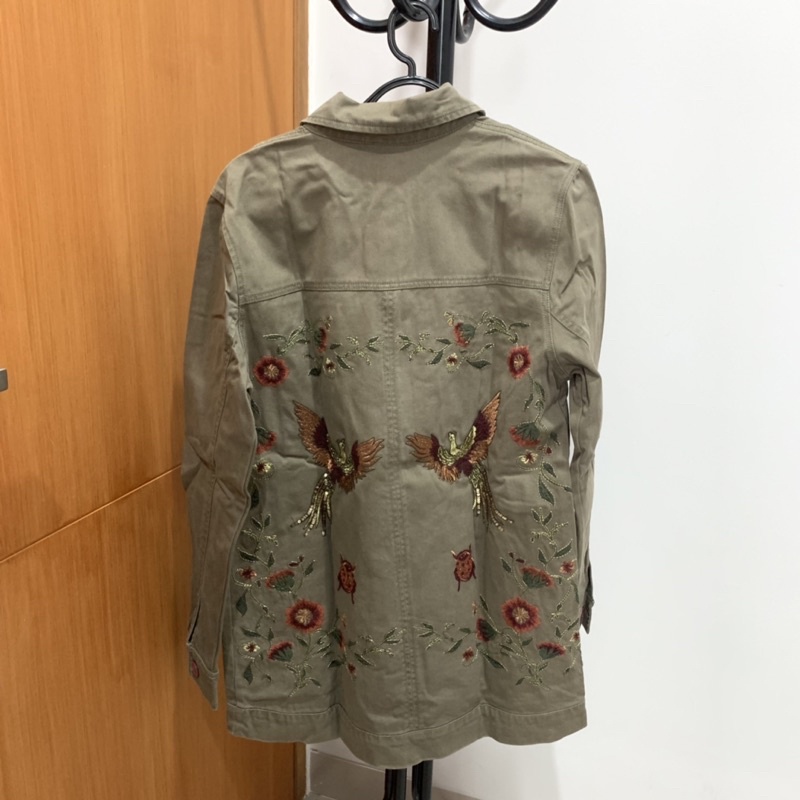 P&B Jacket Embroidery Army