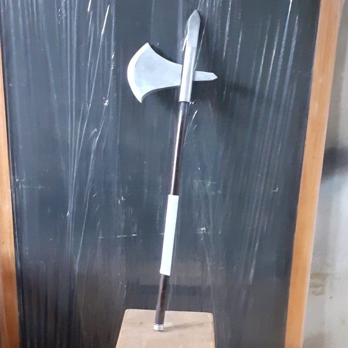 Kapak Mainan Pedang Kayu Type Kapak Medieval Knight Exe Premium Wooden Exe