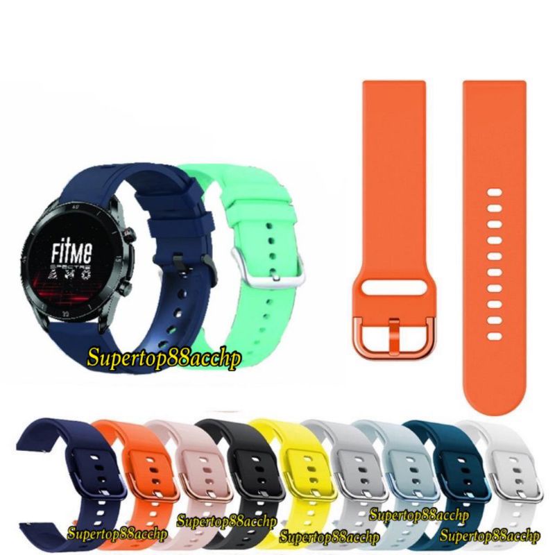 Strap Smartwatch Vyatta Fitme Soul / Fitme Pro / Fitme Spectre Gen l Tali Jam Rubber Colorful Buckle Model Active