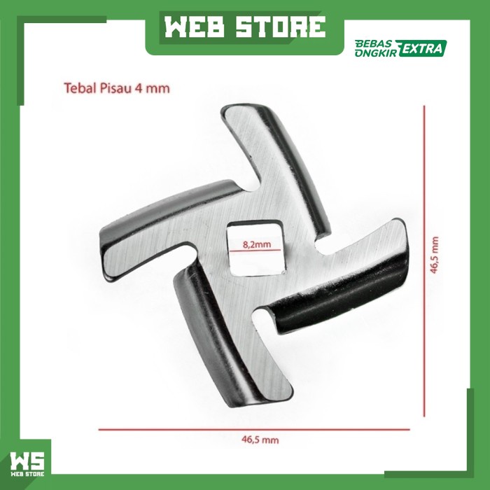 Gilingan Daging Pisau Gilingan Daging Fomac Mgd G31 Mgd-G31