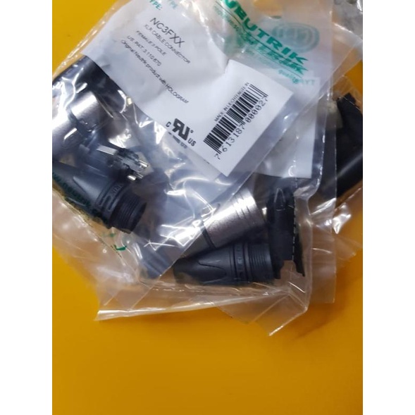 Jack XLR neutrik female ori