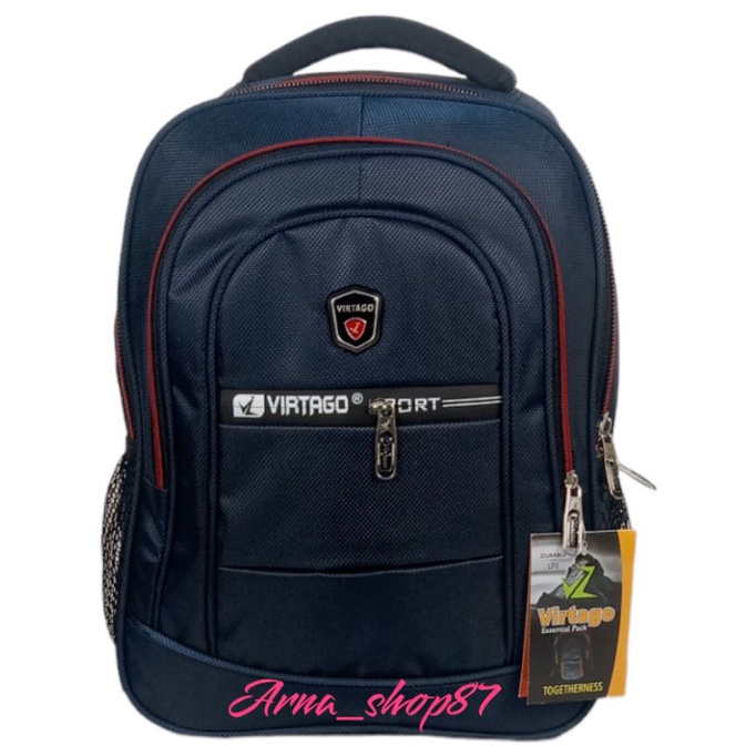 Tas Ransel Virtago Original Tas Ransel Laptop Unisex Tas Sekolah Untuk SD