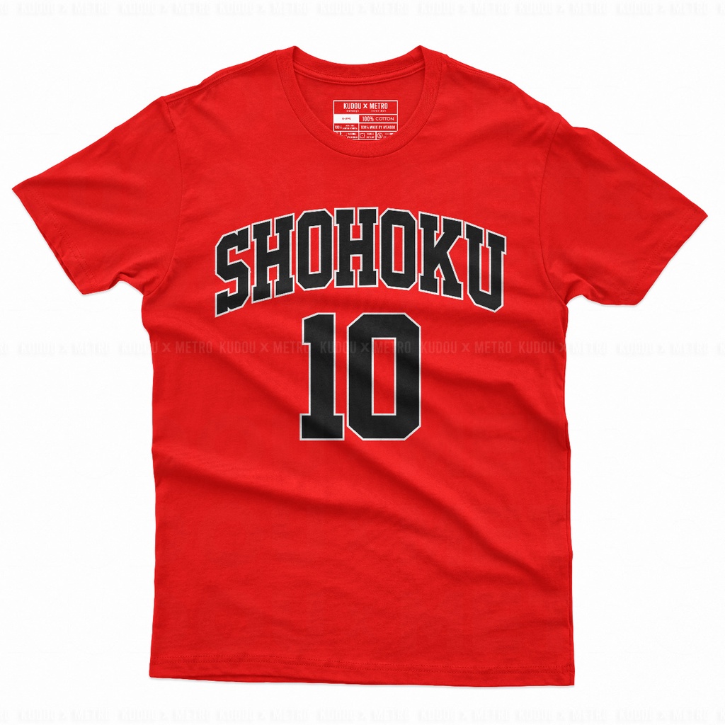 Tshirt Shohoku Uniform Anime Manga Slam Dunk Premium Unisex