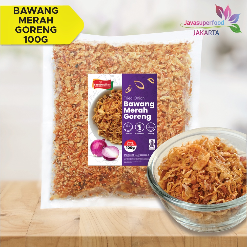 Bawang Merah Goreng / Fried Onion/ Bawang Goreng Siap Saji Original 100g