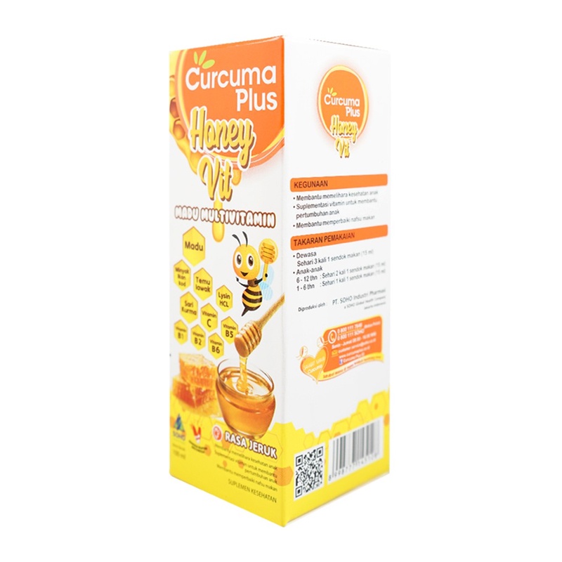 

Curcuma Plus Honey Vitamin Orange 100ml