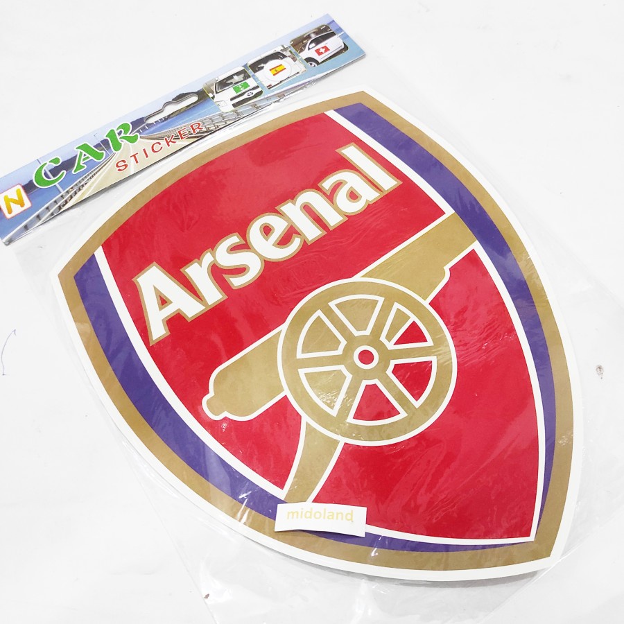 

Tempelan sticker stiker mobil Logo klub club sepak bola fc Arsenal fc