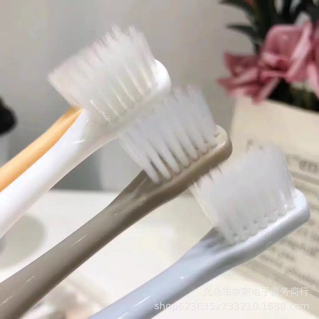 SIKAT GIGI MODEL KOREA KEKINIAN SIKAT GIGI ORANG DEWASA ANAK REMAJA Bambu Charcoal Eco-Friendly Bamboo Charcoal Toothbrush COD