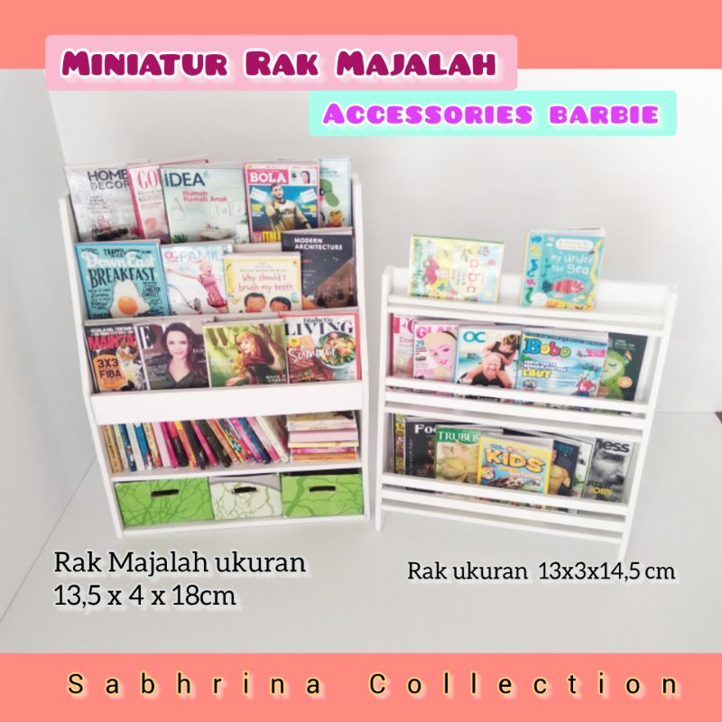 Miniatur Majalah & Rak