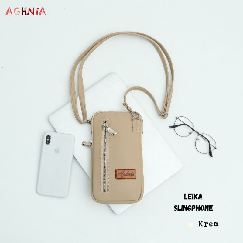 SLINGPHONE LEIKA CHOCOLY BY AGHNIA TAS HP WANITA