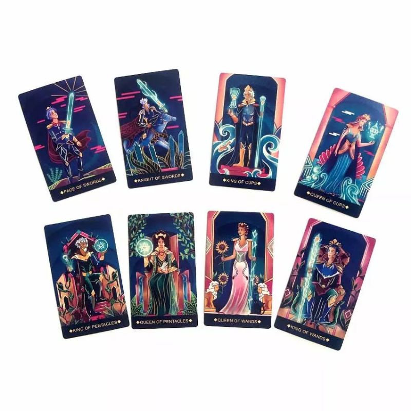 Fantome Tarot 12x7cm include guide paper kotak Hardcase