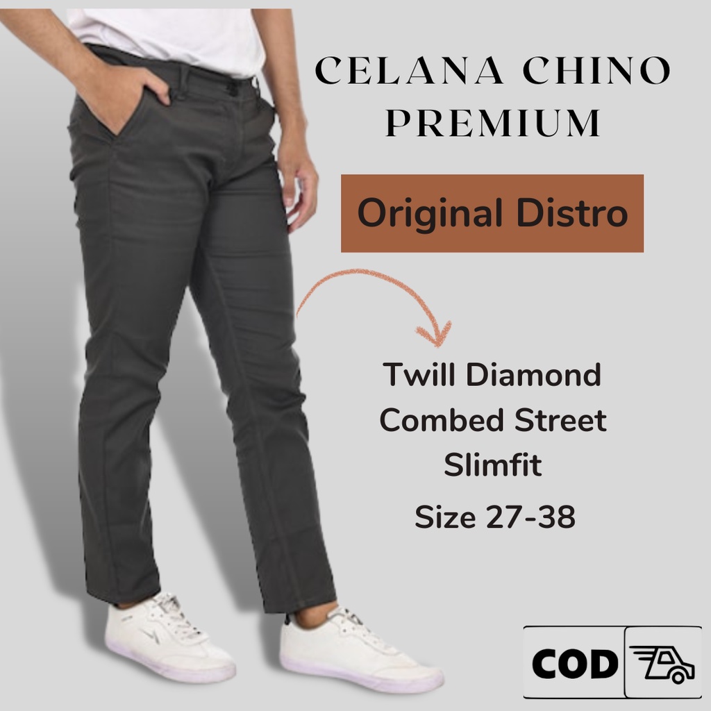 Chinos Chino Cinos Cino Celana Clana Cwlana Crlana Jeans Jins Jean Jen Jin Panjang Panjanh Slim Fit 