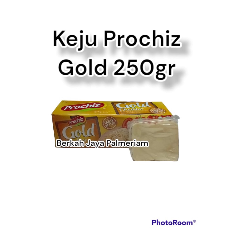 

Keju Prochiz Gold Cheddar 250gr Potongan Kemasan Repack