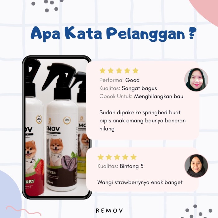 Penghilang Bau Pesing Dan Bau Kotoran Kucing Anjing Remov Spray 250ml