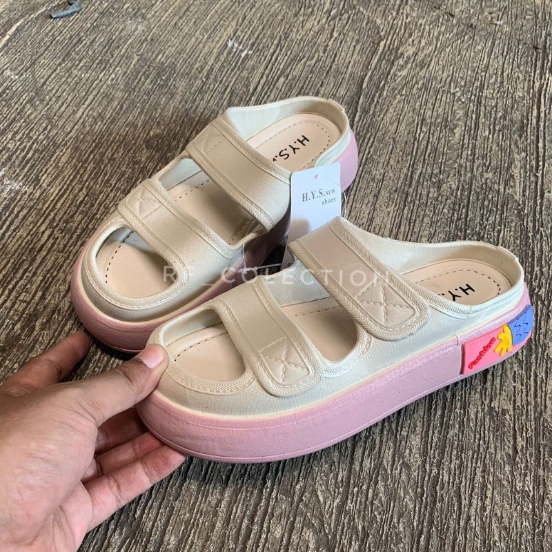 Sandal Wanita Terbaru Import Sandal Wedges Wanita Ban 2 Sandal Karet Jelly Import Kekinian Sandal Cewek Kekinian