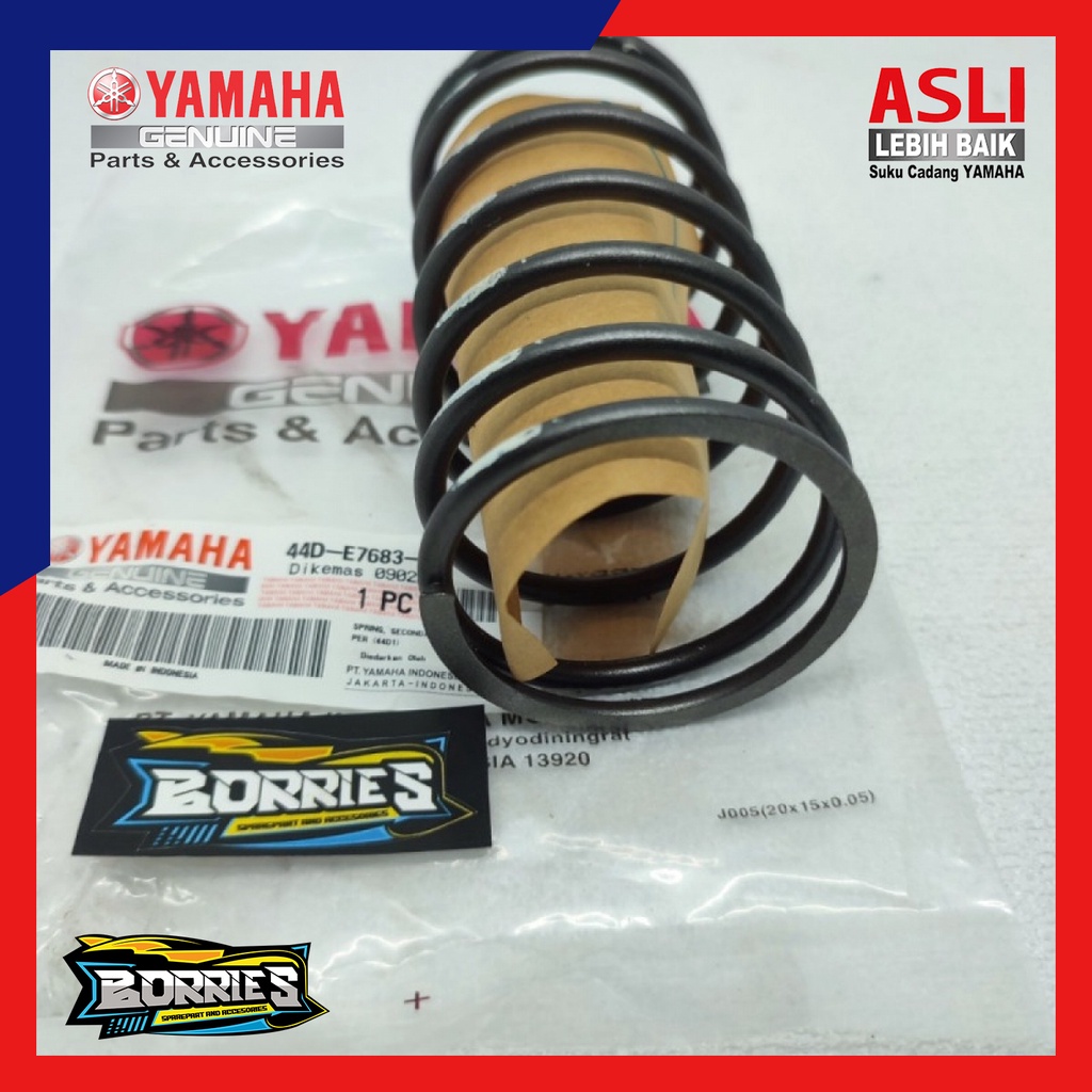 Per CVT Xeon Karbu 2010-2012 44D-E7683-00 Asli Yamaha