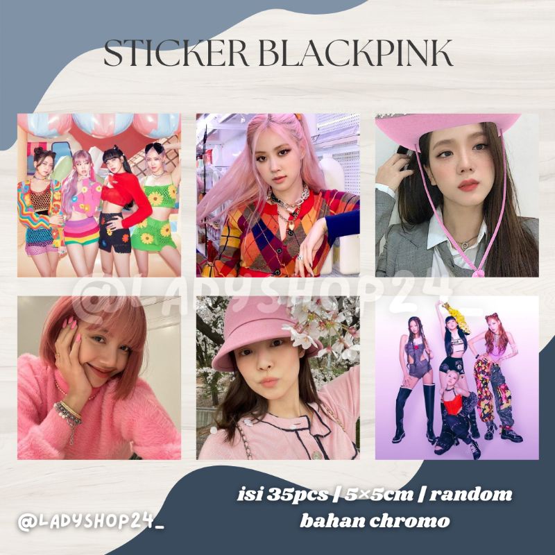 

STICKER SET BLACKPINK FREEBIES ISI 35PCS