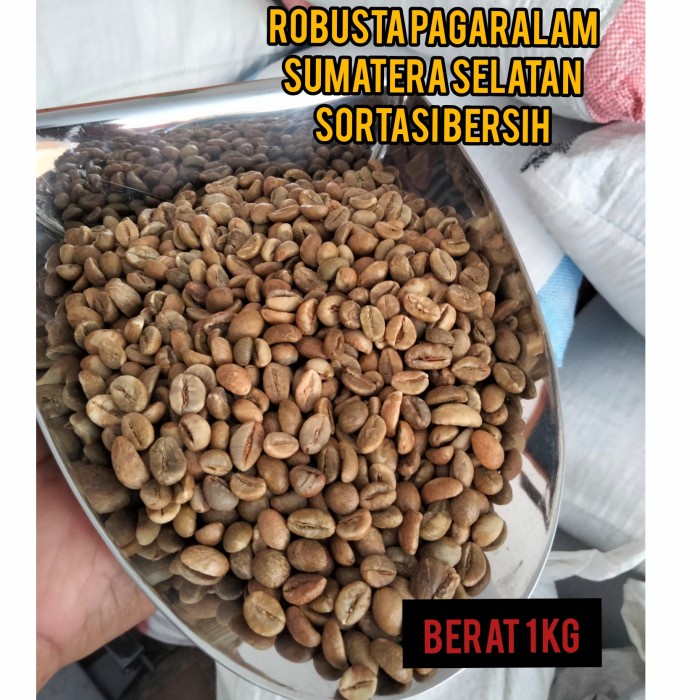 

Discount Kopi Robusta Pagar alam 1 Kg (green bean) /KOPI RUBE/KOPI SLB/KOPI KAPAL API/KOPI RUBE