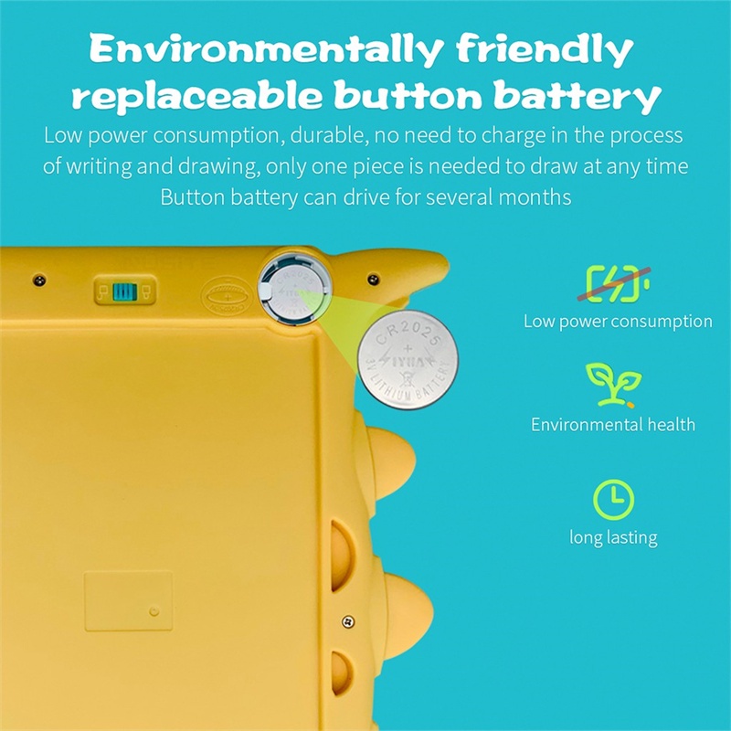 

LCD Writing Tablet 8 Inch Karakter Kelinci Dinosaurus Puppy Papan Tulis Anak Digital Animal