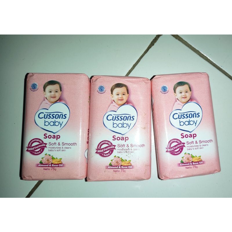 Jual Cussons Baby Soap Sabun Bayi Batang Gram Shopee Indonesia