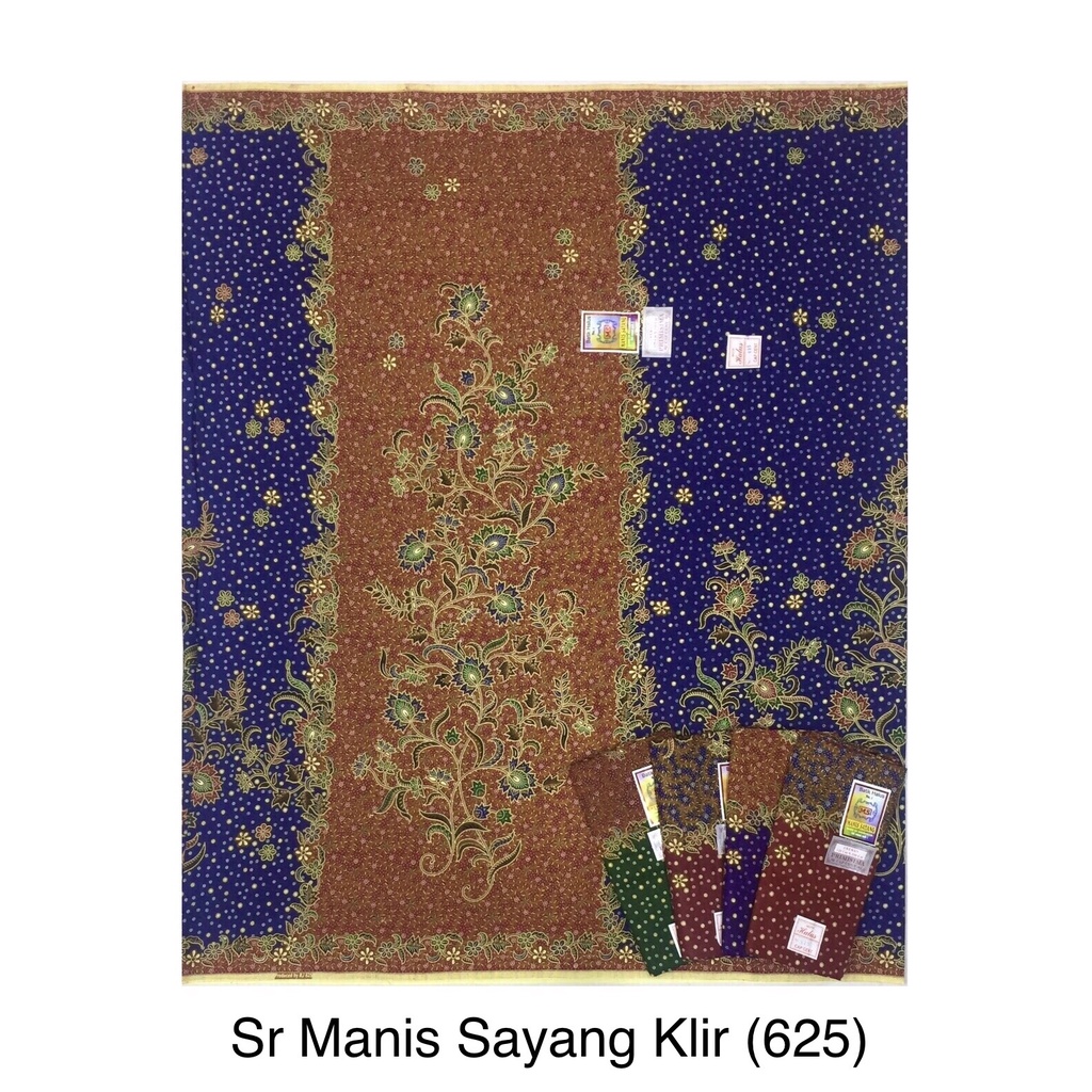 Grosir 5pc - Kain Sarung Batik Katun Manis Sayang